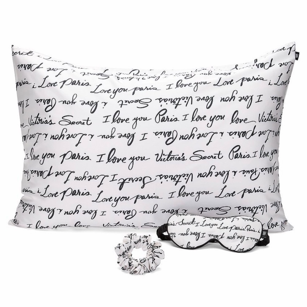 Victoria's Secret 3-Piece Satin Accessories Gift Set